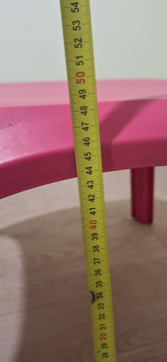 Mesa infantil plástico