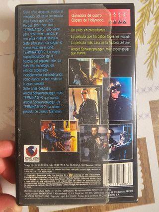 Película vhs termineitor