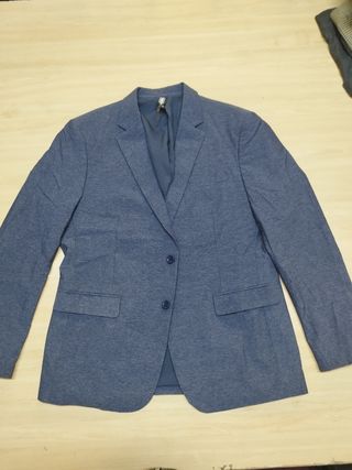 Blazer azul hombre