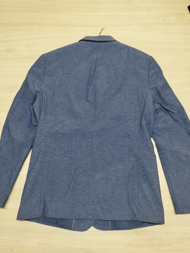 Blazer azul hombre