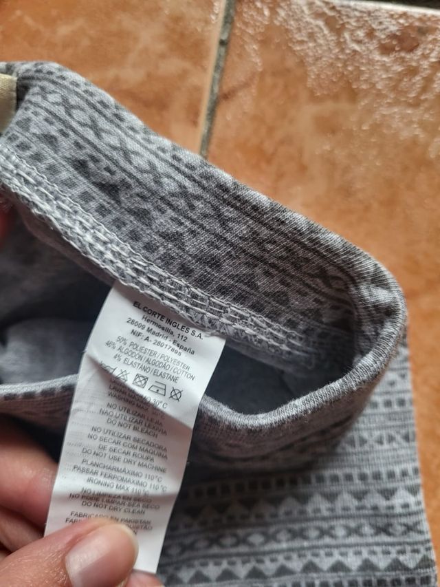 Lote 2 legging NUEVO t. 6 años