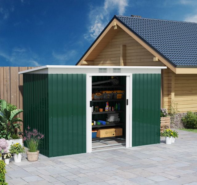 Instalación de casetas de jardín