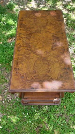 Mesa auxiliar madera maciza 