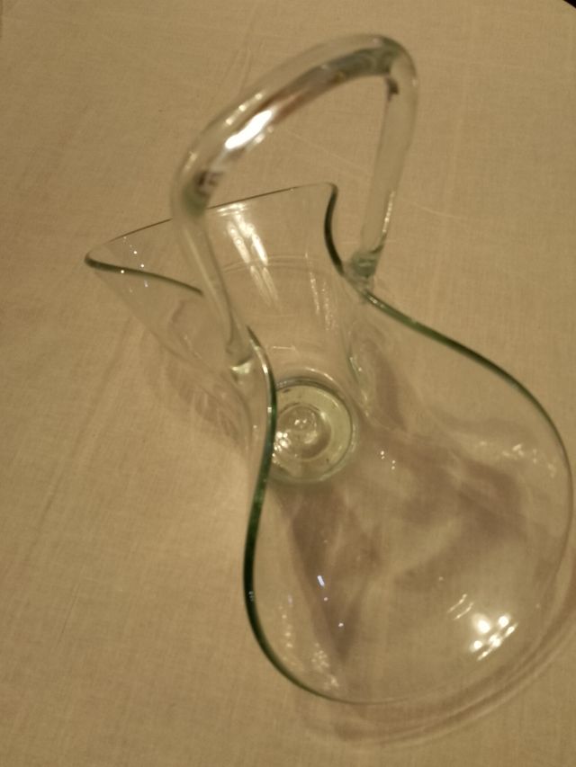 Cesta cristal transparente