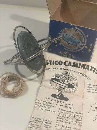 gioco didattico Caminatiscopio vintage giroscopio