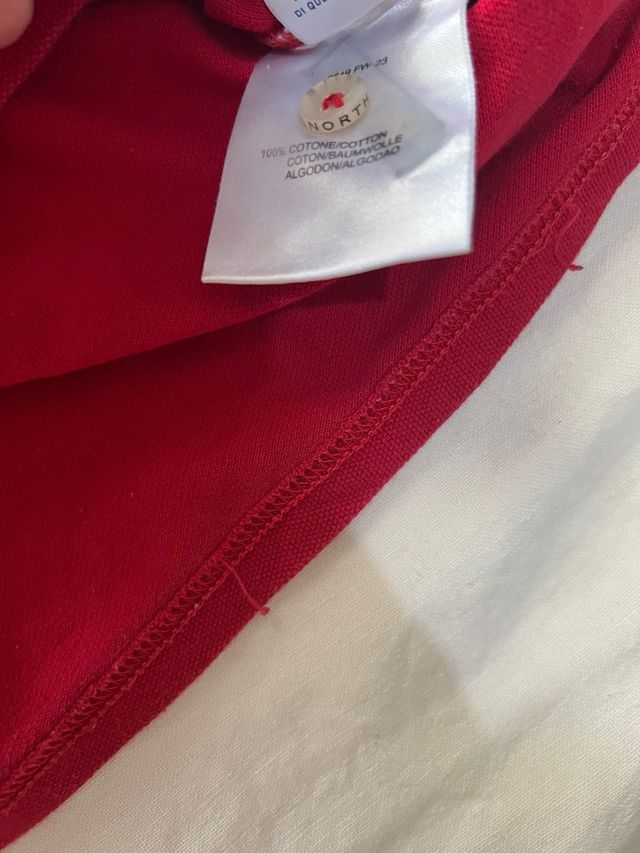 Polo North Sails XL uomo rosso