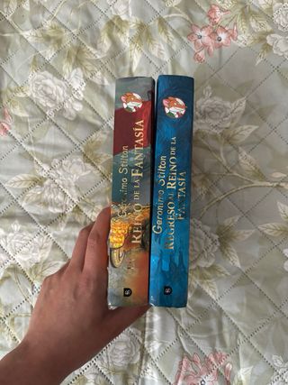 Lote de 2 libros de Jerónimo Stilton