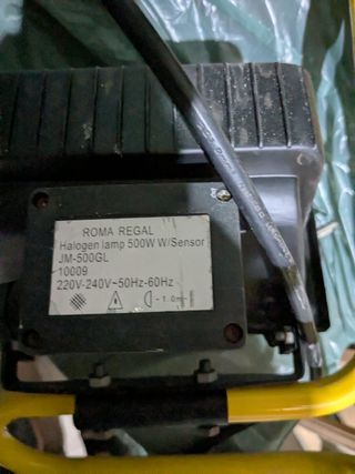 Foco halógeno Roma Regal 500W
