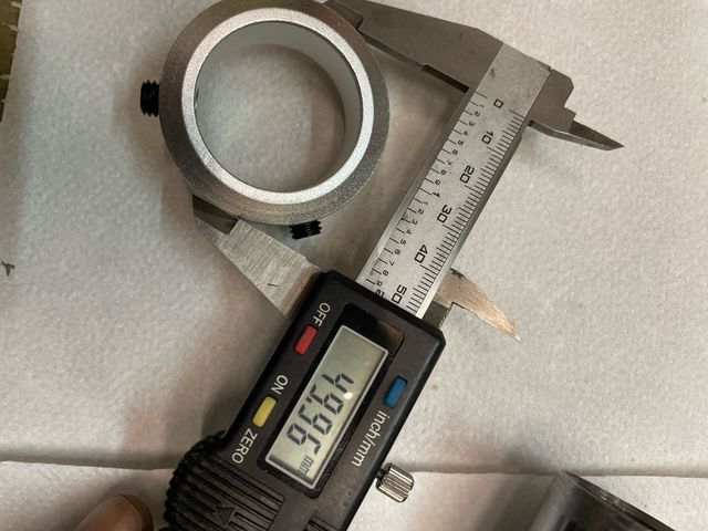 4 Anillos Retención Aluminio 35mm