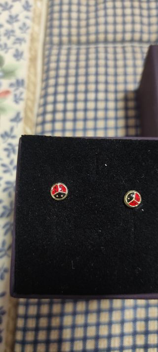 Orecchini coccinelle