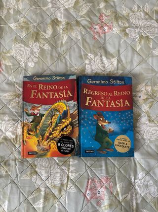 Lote de 7 libros de Jerónimo Stilton