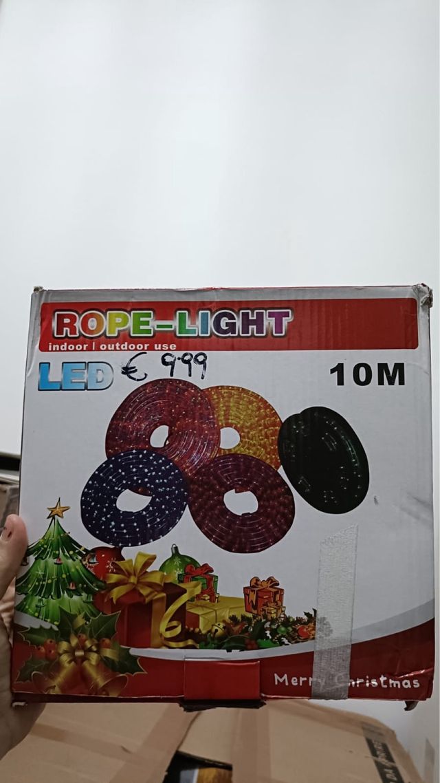 Tubo luci per esterno multicolore