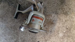 Carrete caña de pesca