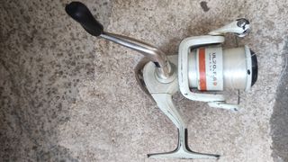 Carrete caña de pesca