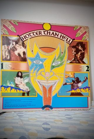 Vinile KISS – Hotter Than Hell, 1974