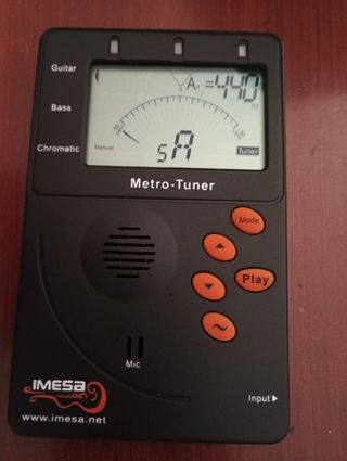 Afinador Metrónomo Imesa Guitarra