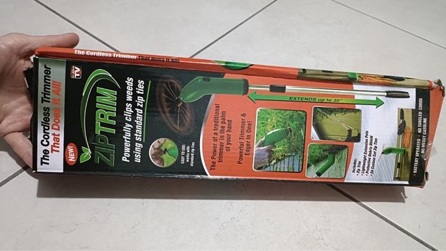 Tagliabordi a corde senza fili bionico portatile senza filo funziona con fascette per cavi.tagliabordi anche per prato istruzioni all interno 