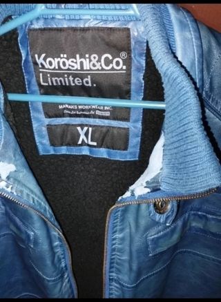 Cazadora Koroshi&Co. XL azul