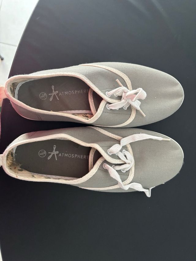 Scarpe Atmosphere Grigie Tg 39 in cotone nuove