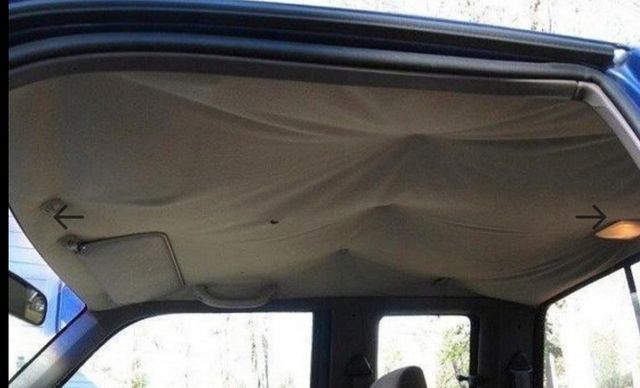 Reparación techo coche remaches