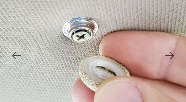 Reparación techo coche remaches