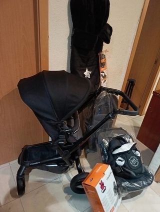 Carrito Bebe Jane Rider 3 Piezas koos Micro+Acceso