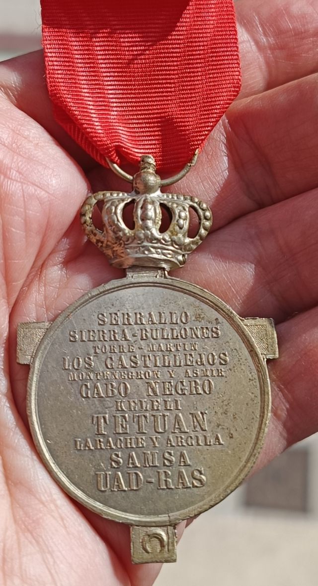 Medalla Campaña de África 1860