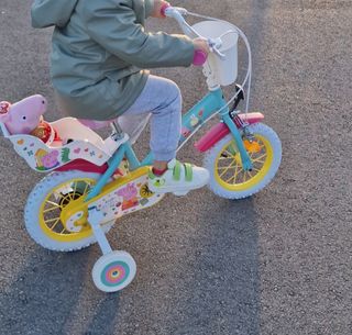 Bicicleta Infantil Peppa Pig 12"
