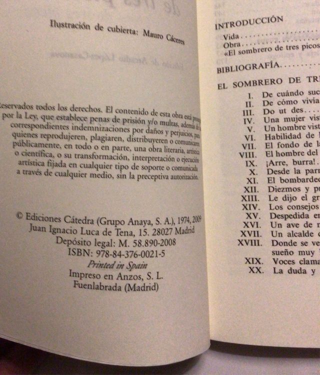 El Sombrero de Tres Picos