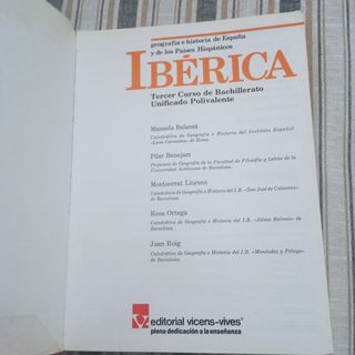 IBERICA GEOGRAFIA E HISTORIA DE ESPAÑA
