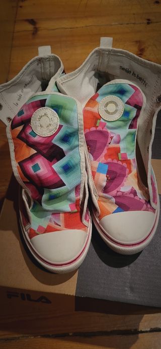 Desigual - Bambas multicolor