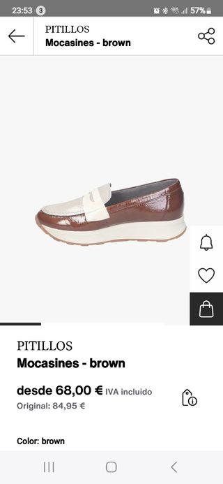 Pitillos Mocasines - Marrón