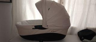 Carrito con capazo y sillita vizaro pearl