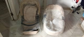 Carrito con capazo y sillita vizaro pearl