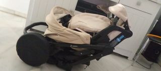 Carrito con capazo y sillita vizaro pearl