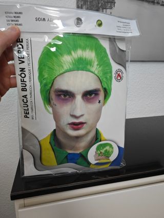 Peluca verde