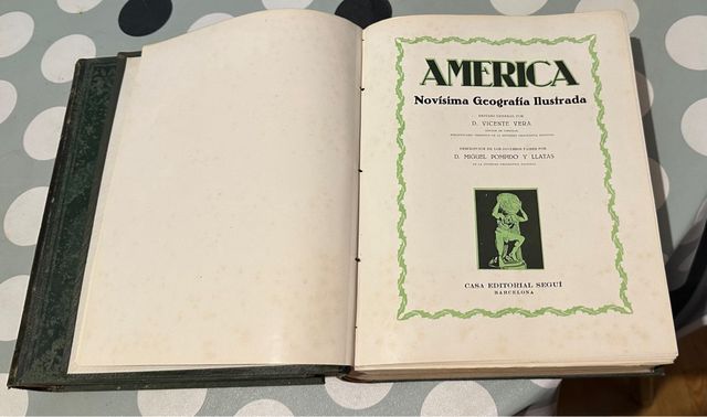 Libros antiguos de Africa Oceania, America, Europa