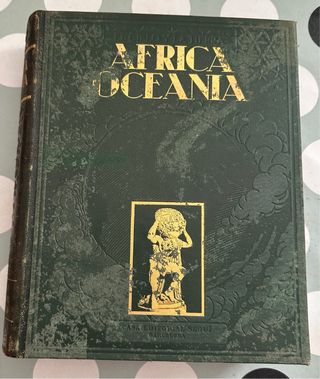 Libros antiguos de Africa Oceania, America, Europa