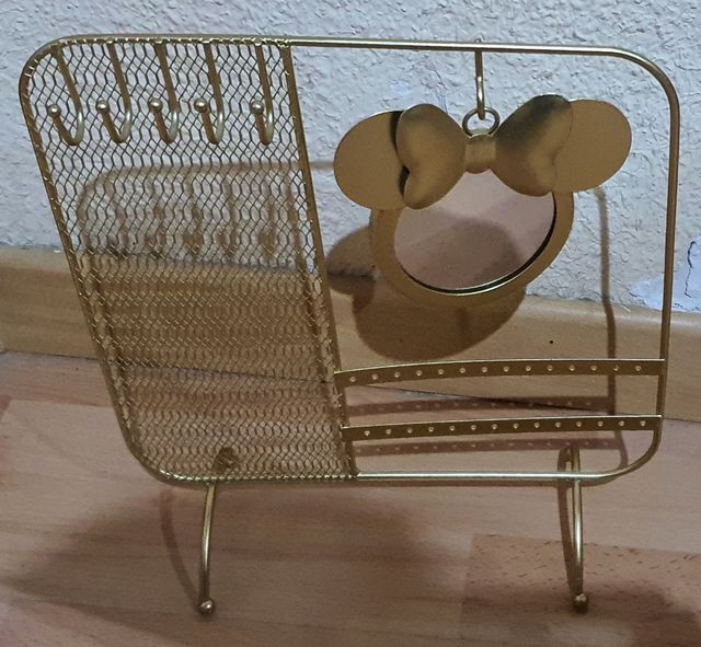 Joyero Minnie Mouse dorado