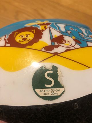 Casco bici niño talla s