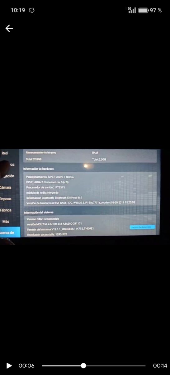 Pantalla Android 9" para auto