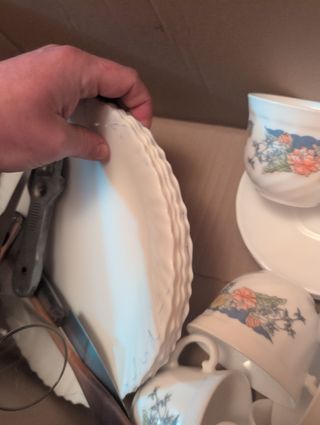 Vajilla porcelana 15 piezas