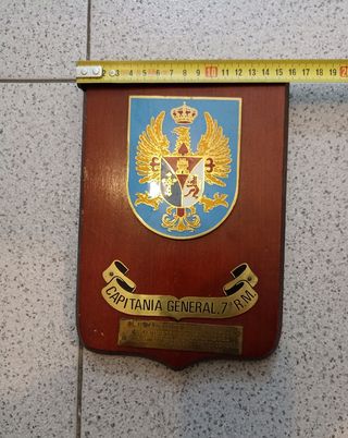 Placa Capitanía General 7ª R.M.