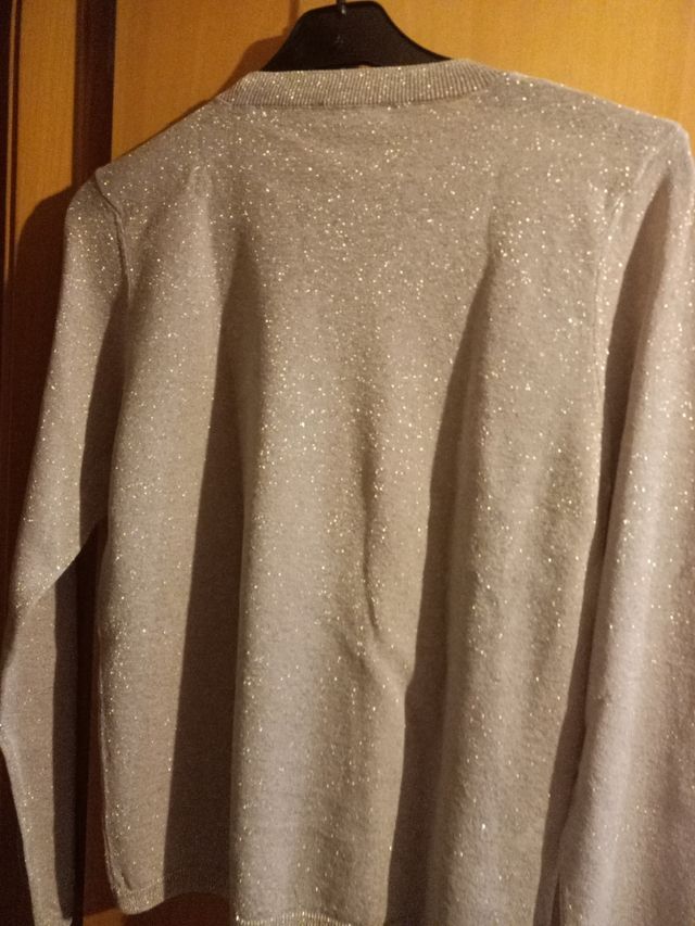 Jersey punto brillante (leer bien sobre la talla).