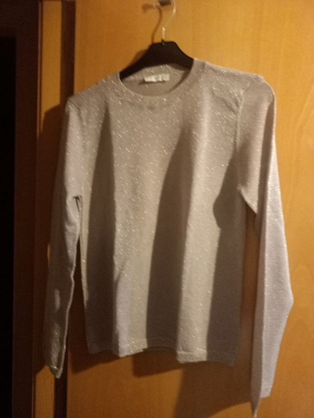 Jersey punto brillante (leer bien sobre la talla).