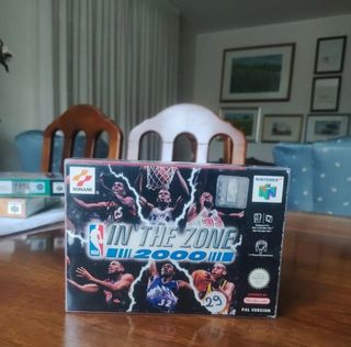 NBA In The Zone 2000 Nintendo 64 N64 NEW Pal