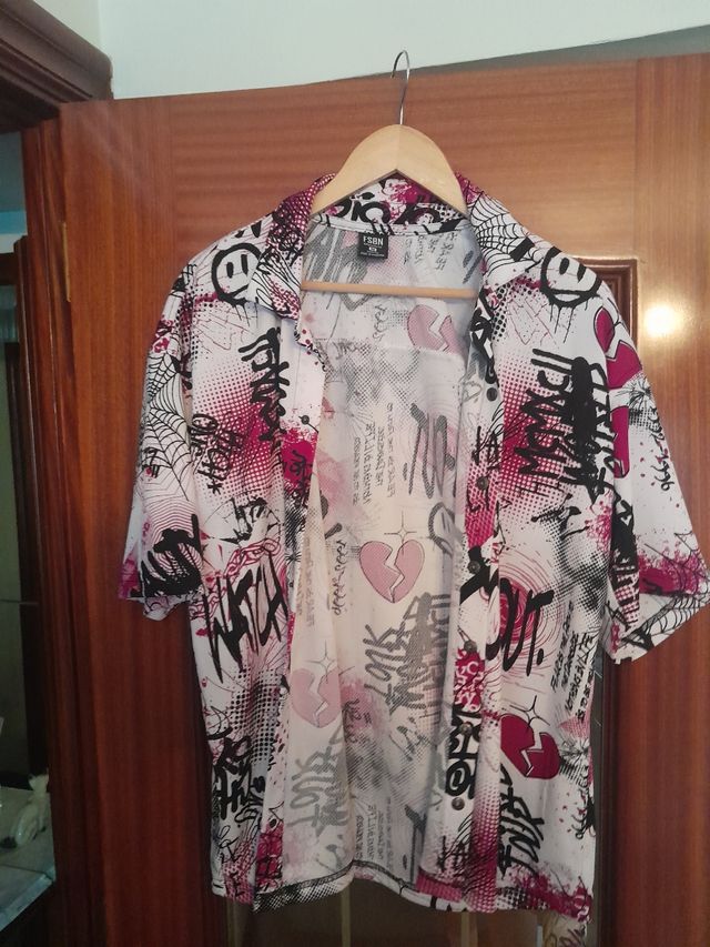 Conjunto verano estampado- camisa+bermuda