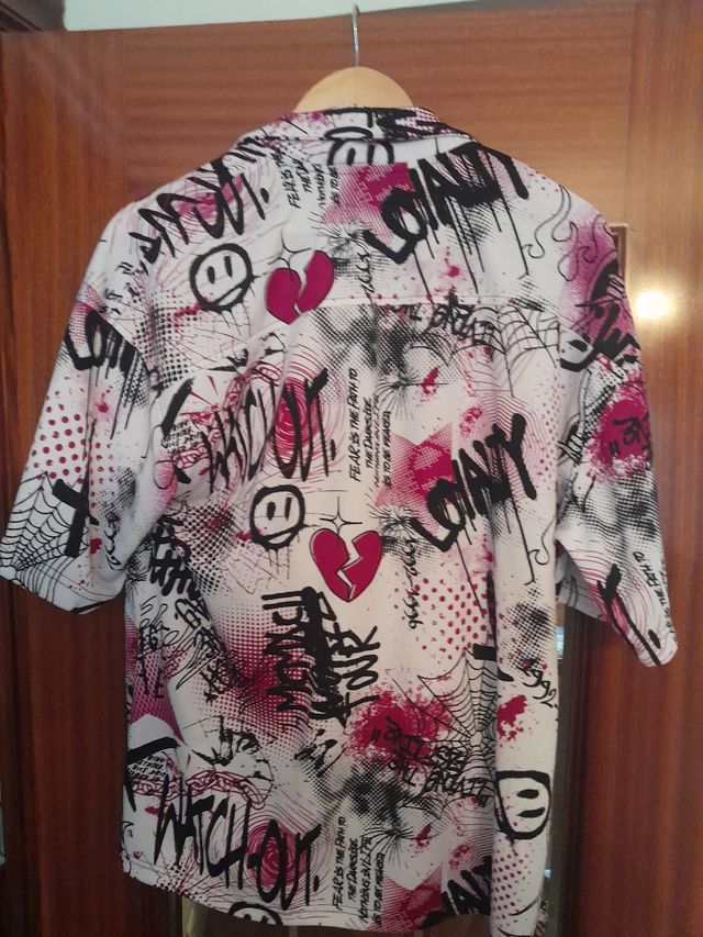 Conjunto verano estampado- camisa+bermuda