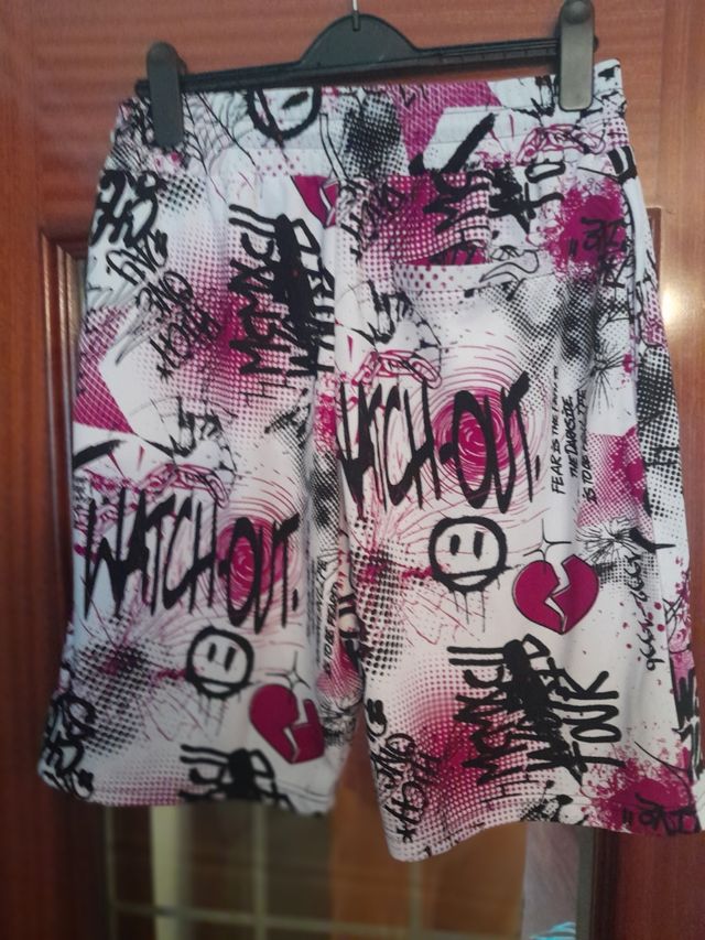 Conjunto verano estampado- camisa+bermuda