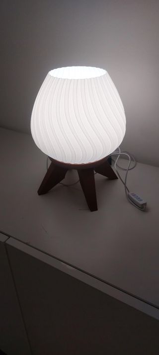 Lampada stampata in 3d